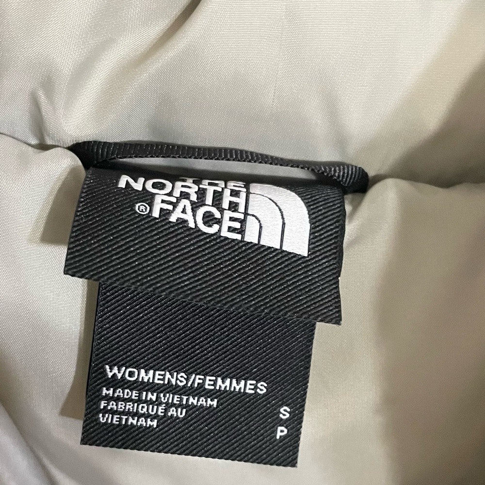 The North Face Women's Clay Gray Hydrenalite Puffer Jacket cropped small - Picture 4 of 7
